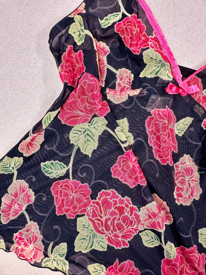 Y2k micro mesh top 🌺