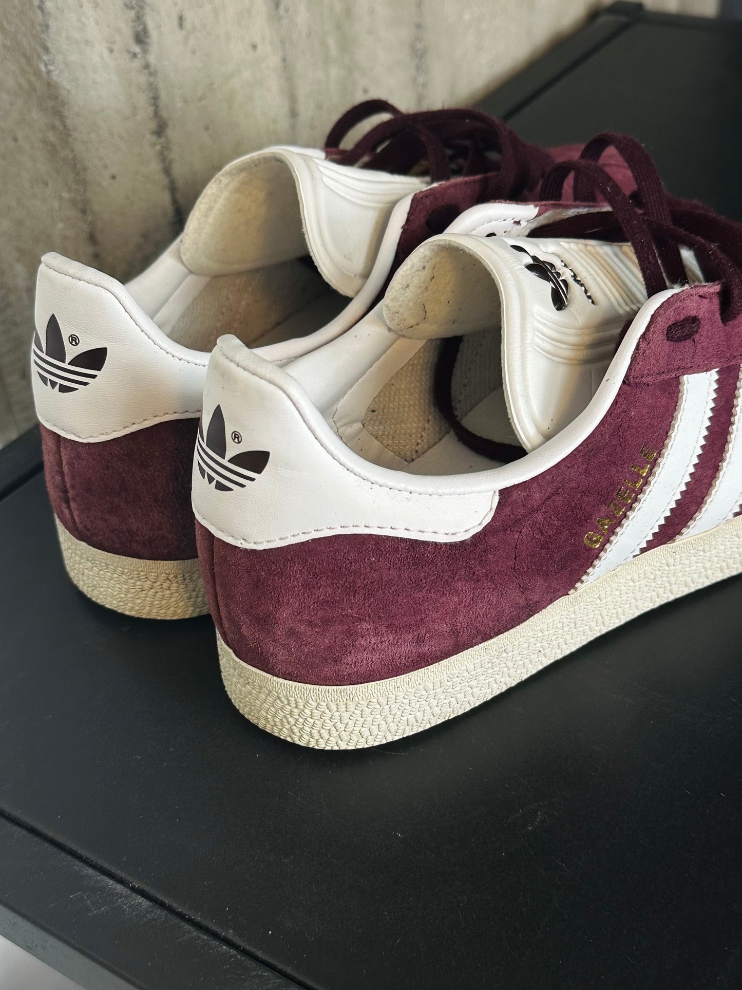 ADIDAS GAZZELLE OG – Burgundy/White | Tg 40