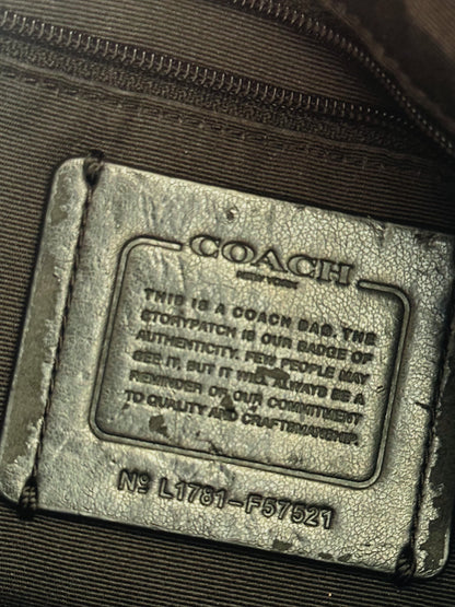 COACH - Mini Bennett Satchel F57521 in pelle nera