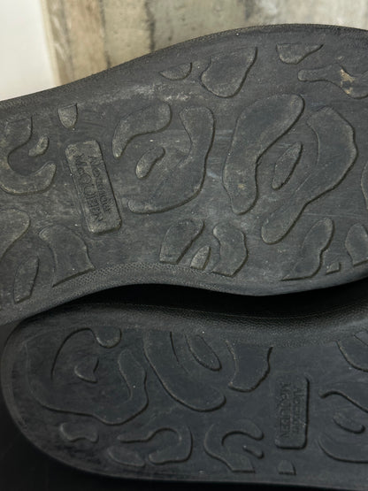 ALEXANDER McQUEEN - Oversized Sneaker – Black Graffiti Edition – Nero | Tg 42