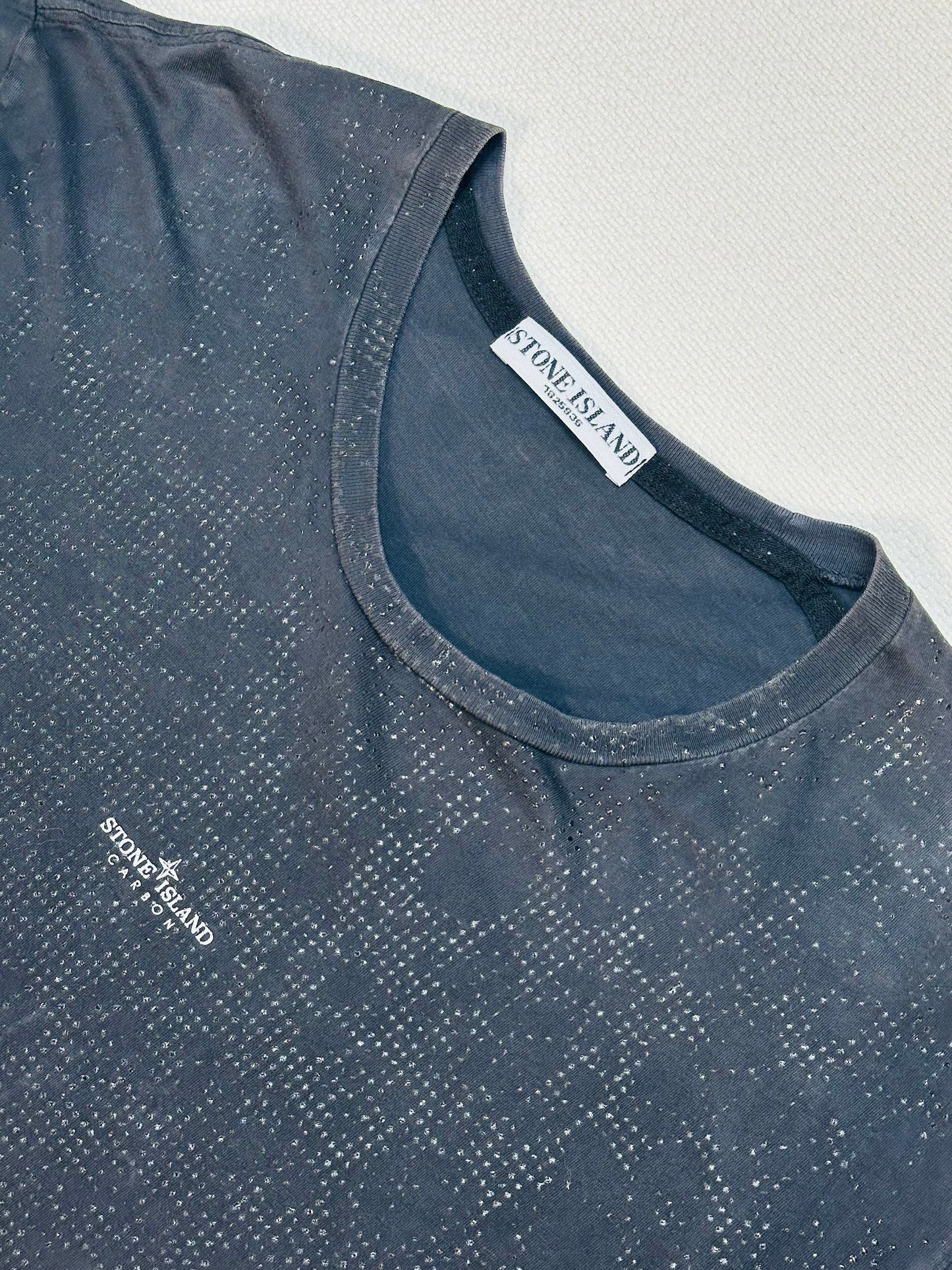 STONE ISLAND - T-Shirt Carbon