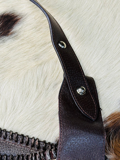 GUCCI - Shopper in Tela GG Monogram con Tracolla in Pelle