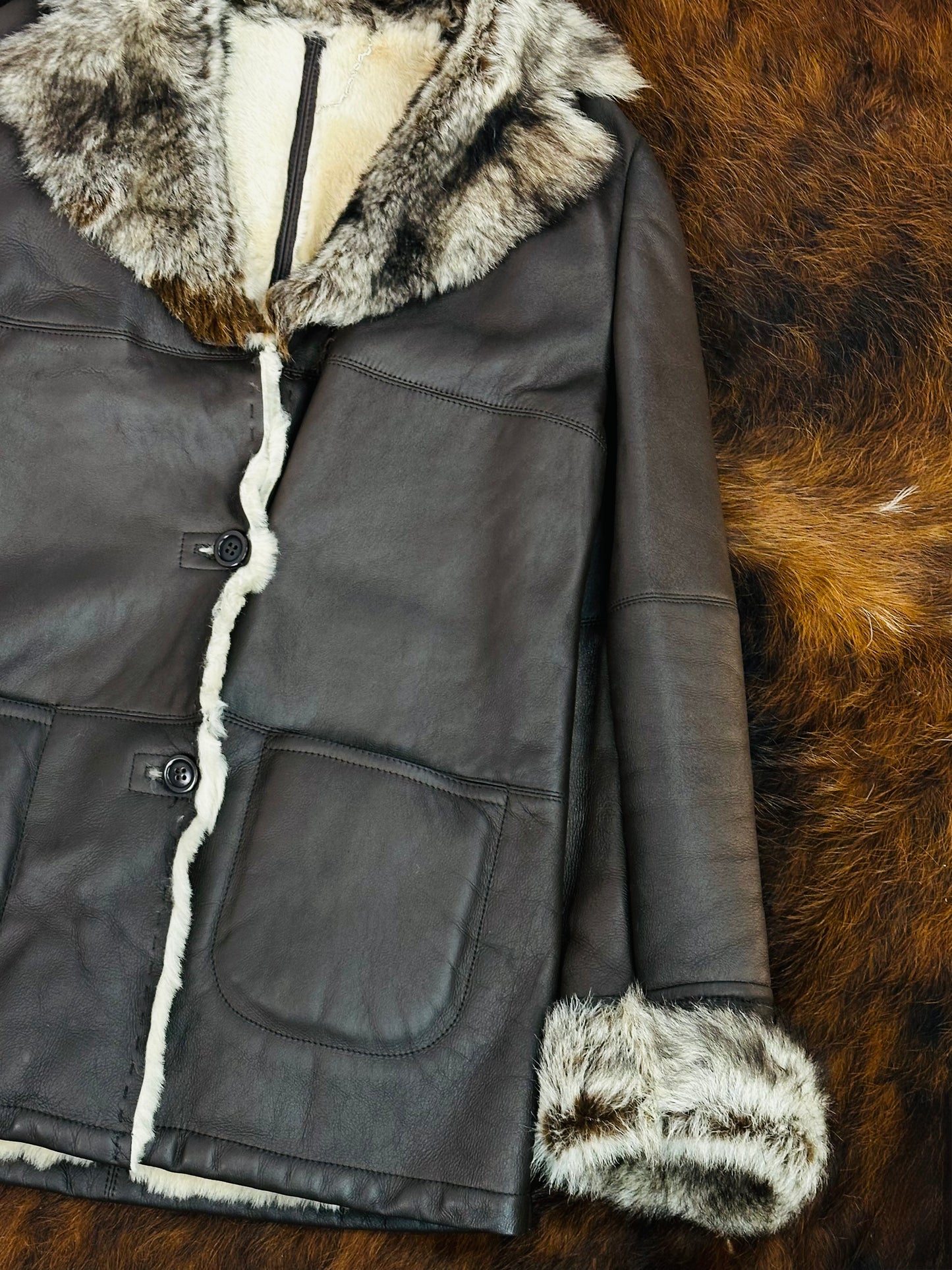 Montone Vintage in Pelle di Agnello