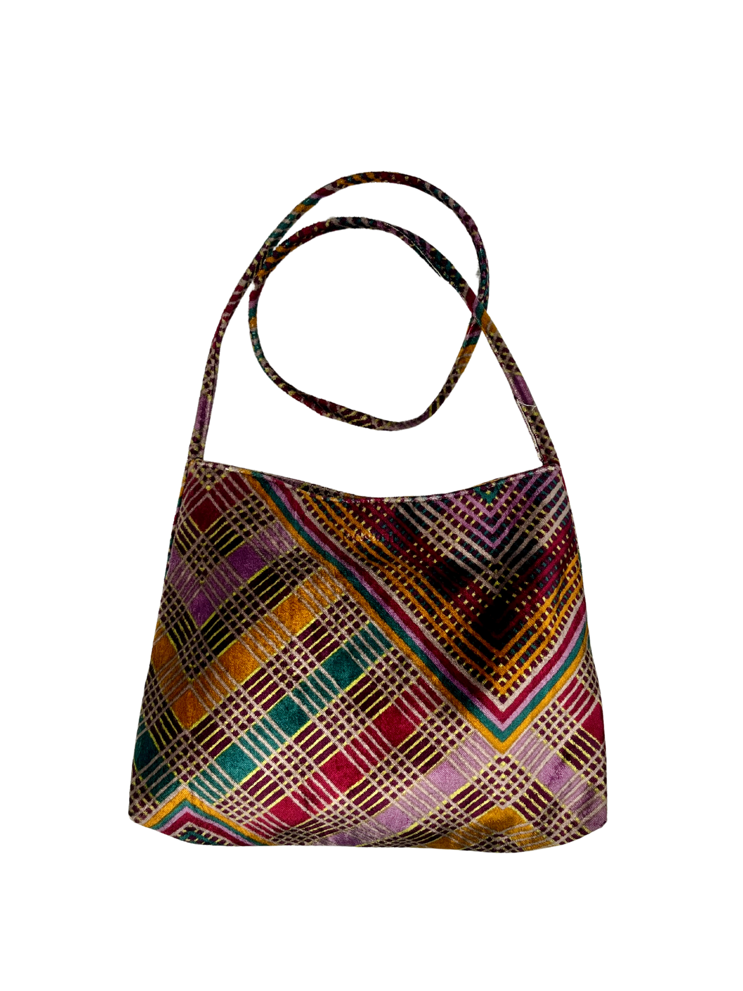 MISSONI - Borsa multicolor stampa geometrica