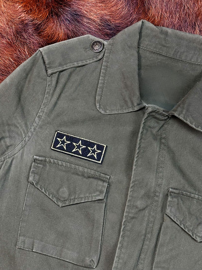 Giacca Utility Military Verde Oliva – Cotton Field Jacket