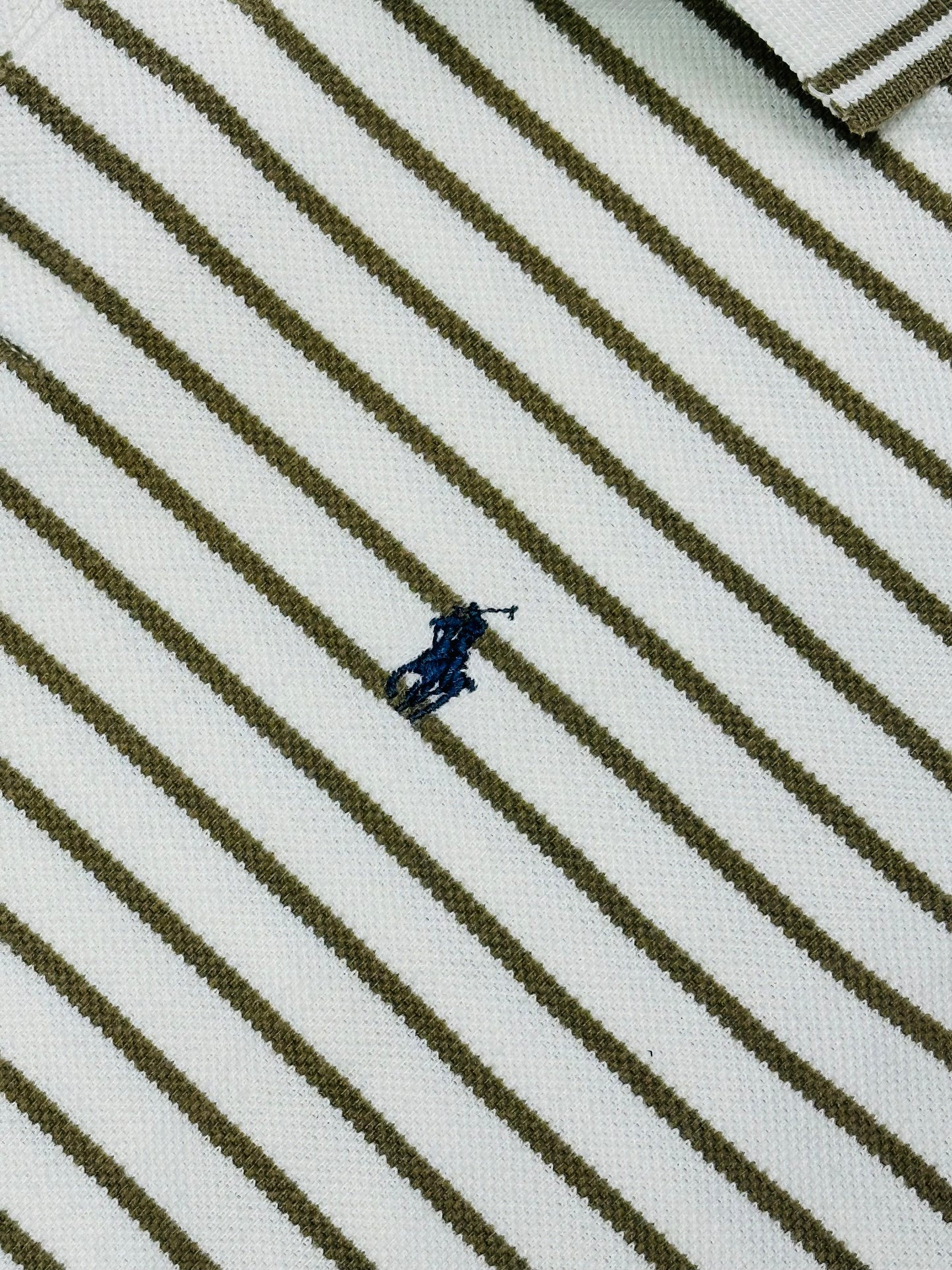 POLO RALPH LAUREN - Polo a Righe Verde 🫒 | maniche corte