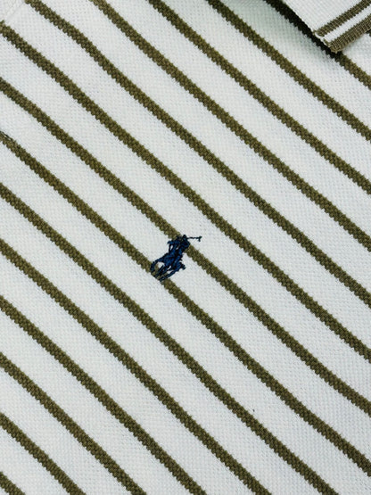 POLO RALPH LAUREN - Polo a Righe Verde 🫒 | maniche corte