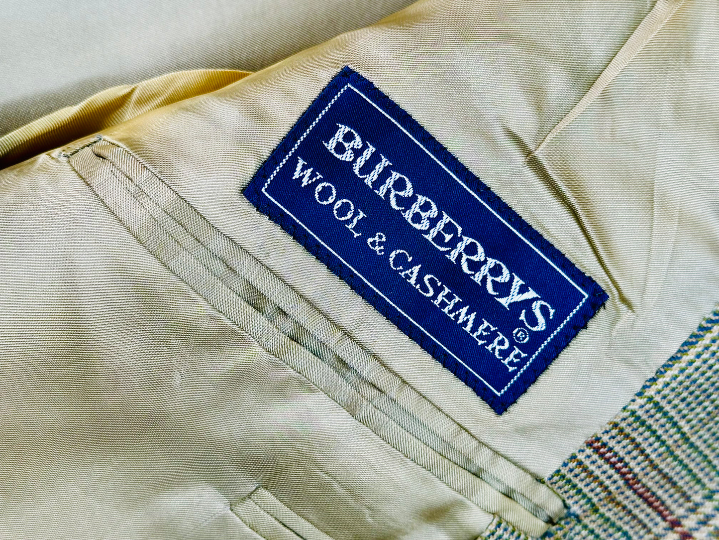 BURBERRY - Giacca Blazer vintage in tartan