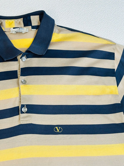 VALENTINO - Polo maniche corte a righe