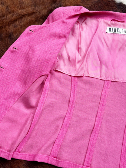 MARELLA - Giacca Vintage Fucsia