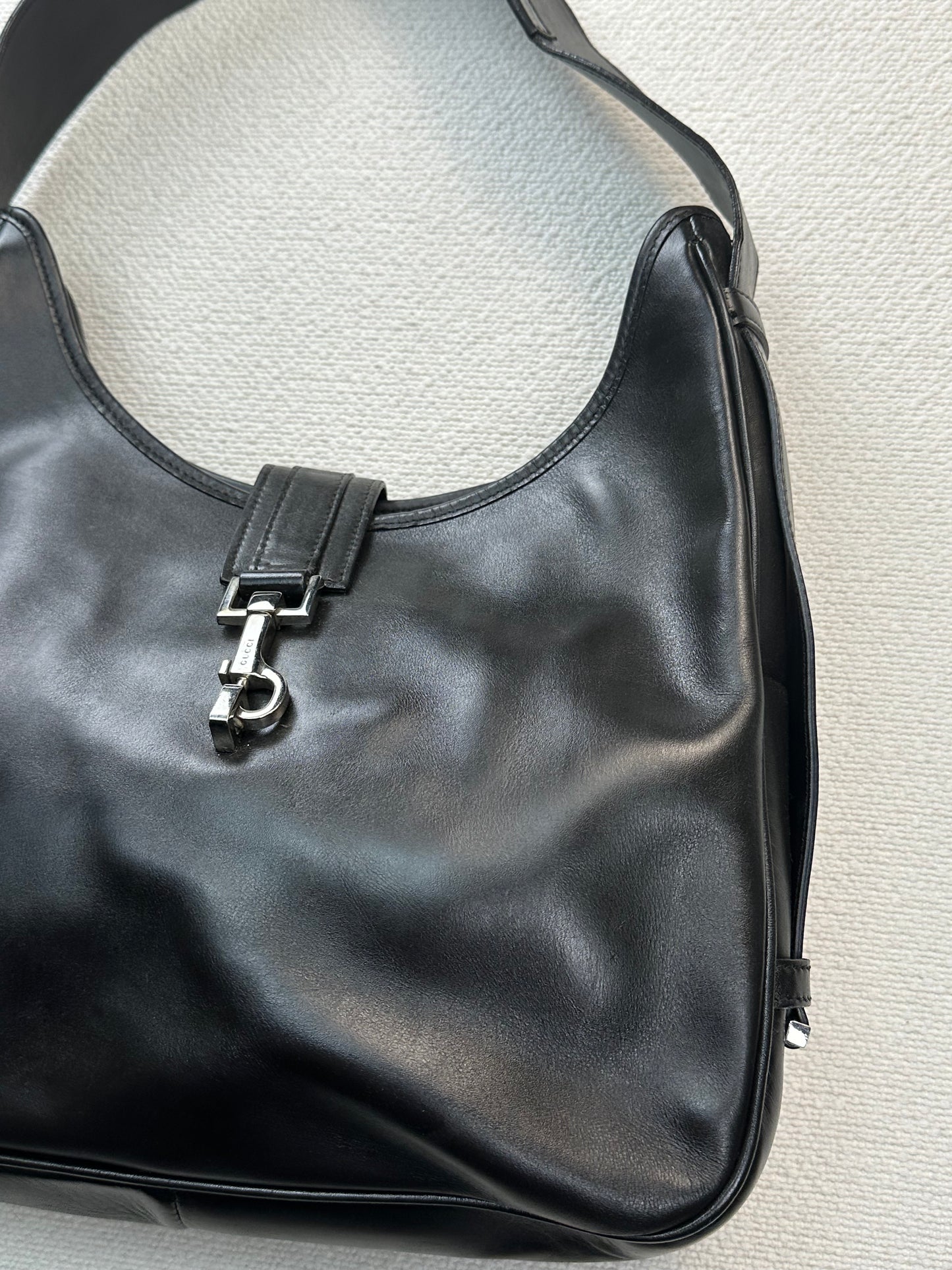 GUCCI - Jackie Hobo in Pelle Testa di moro Vintage