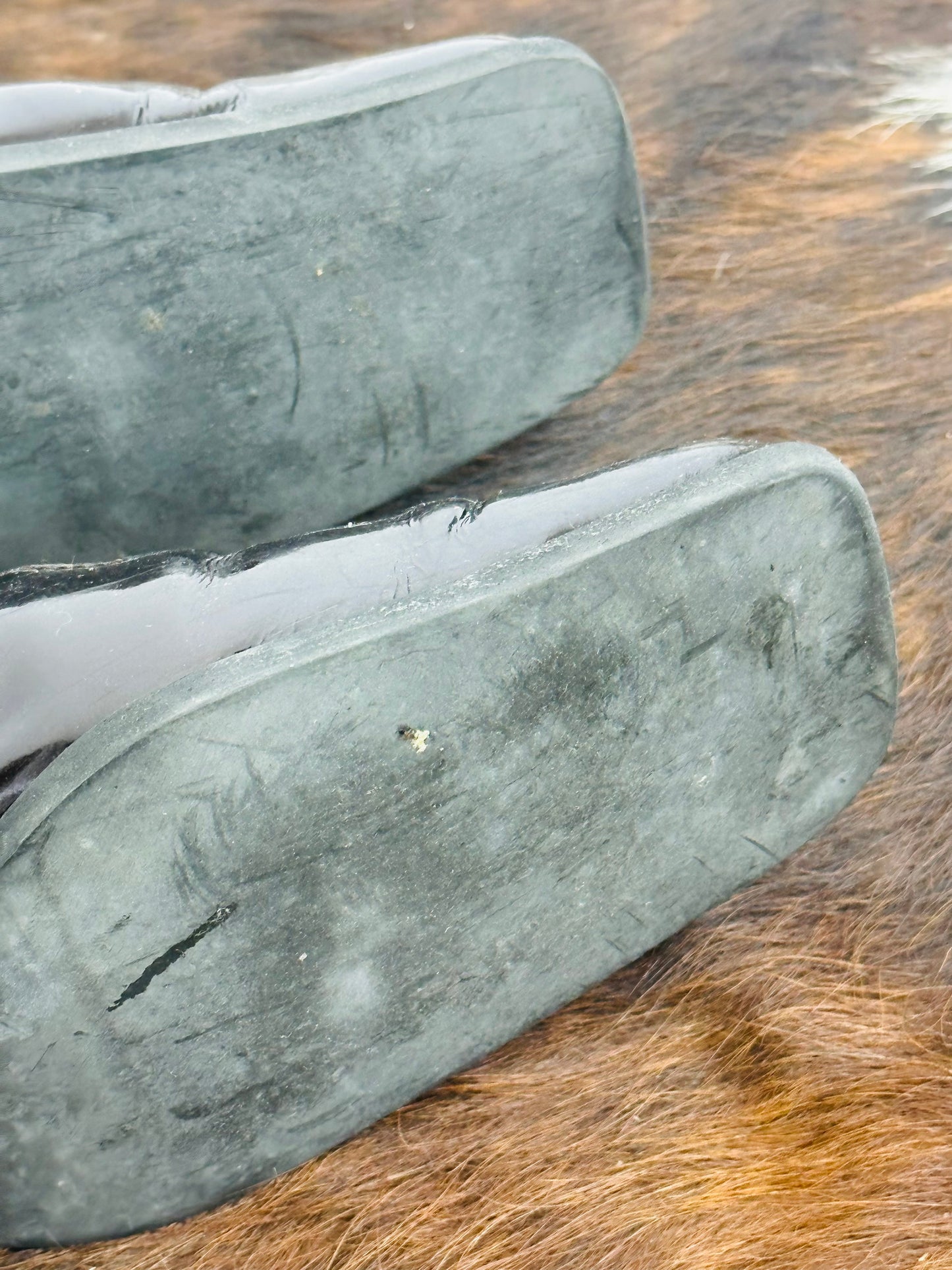 Scarpe vintage REPORTAGE | Vernice e tessuto elasticizzato | Taglia 38