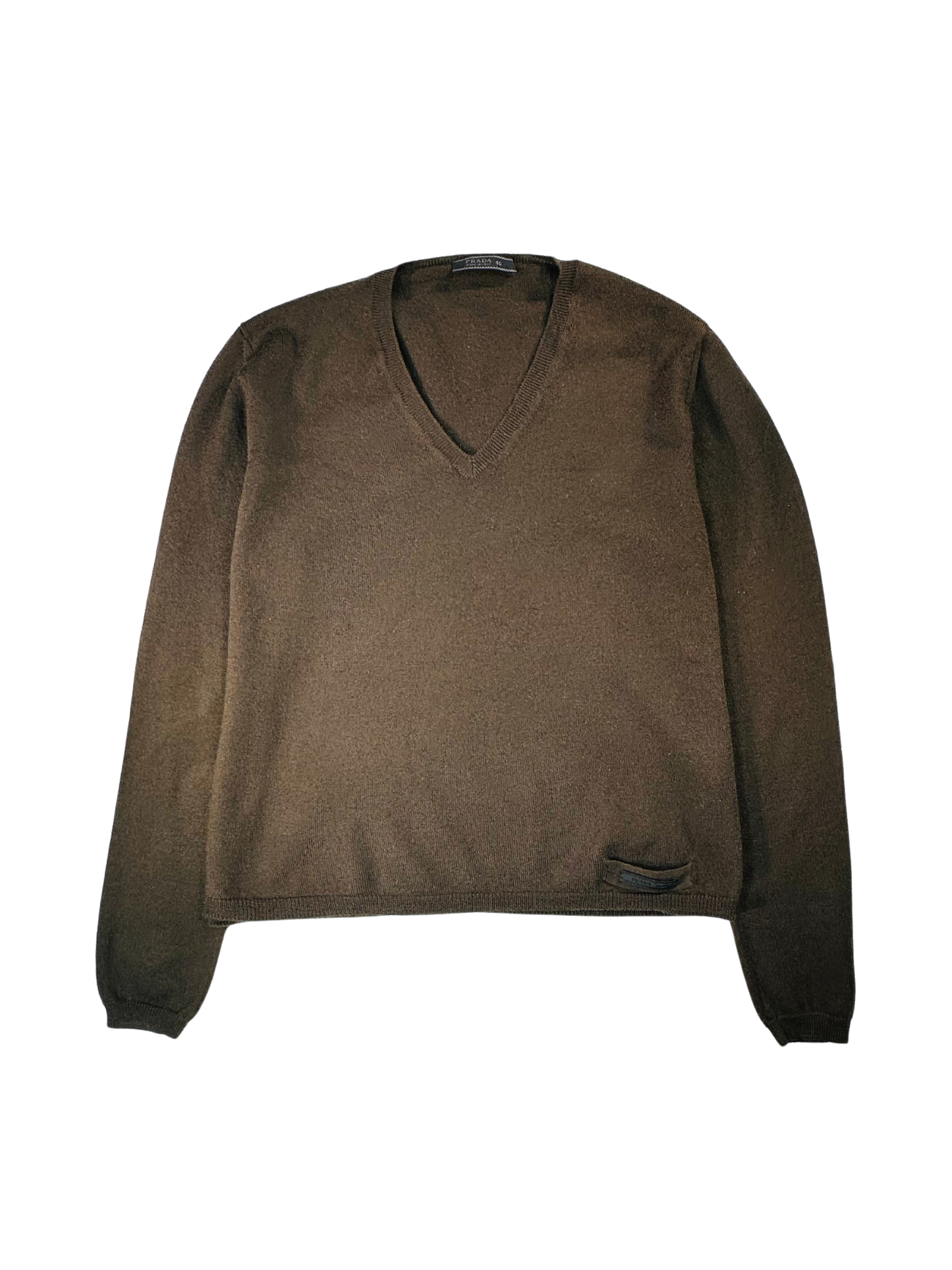 PRADA -  Maglioncino marrone