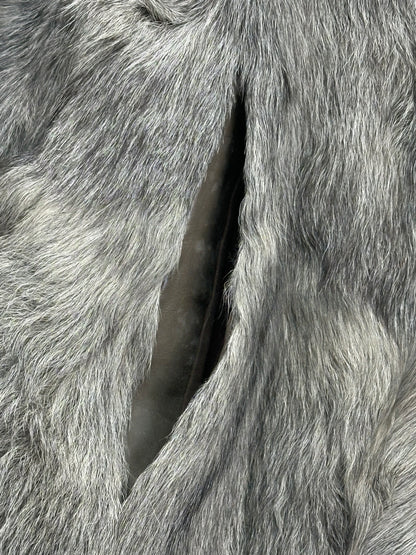 Pelliccia Vintage in Lapin Argentato