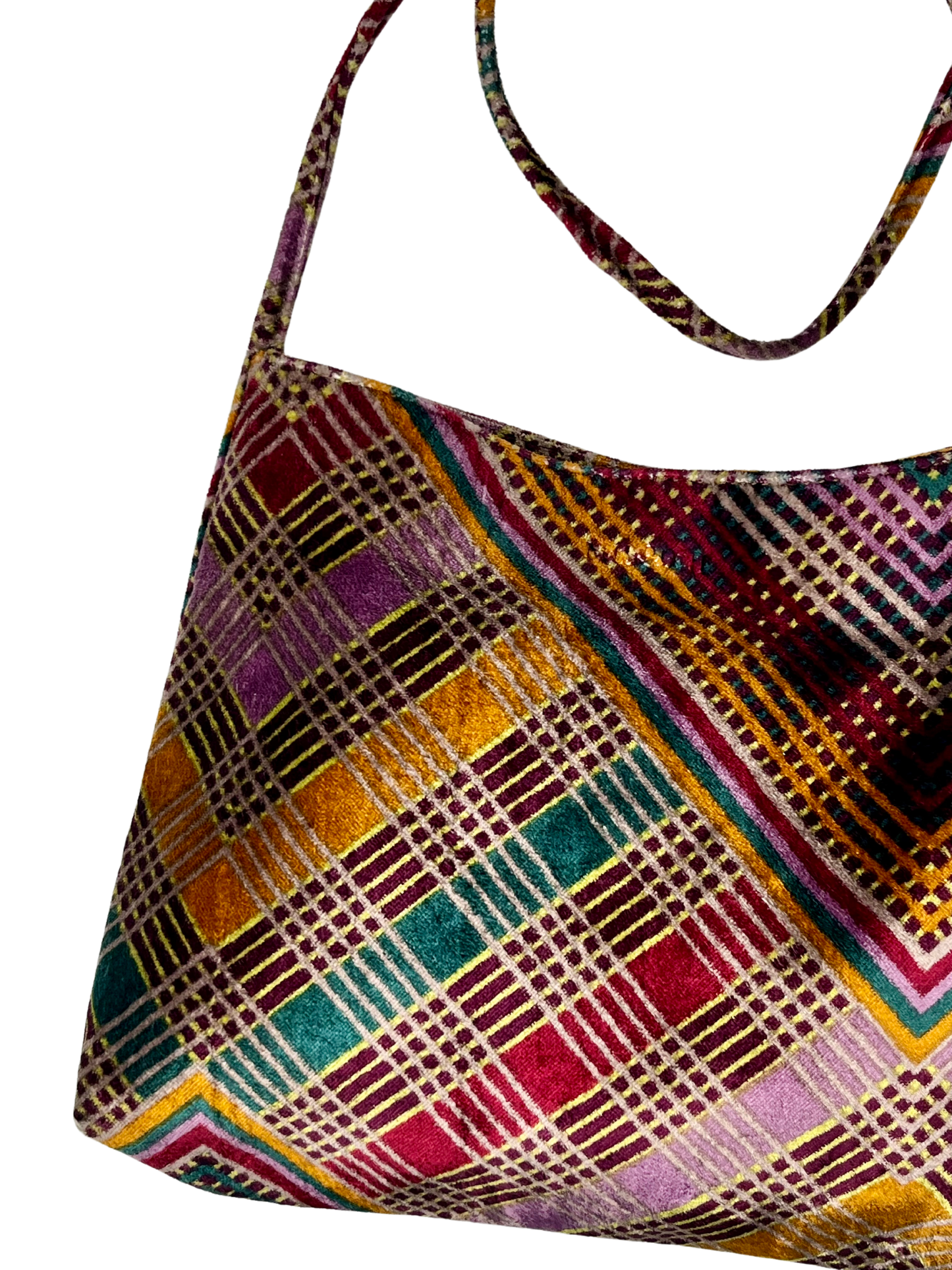 MISSONI - Borsa multicolor stampa geometrica
