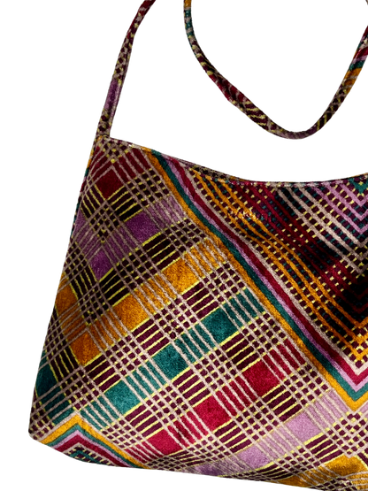MISSONI - Borsa multicolor stampa geometrica