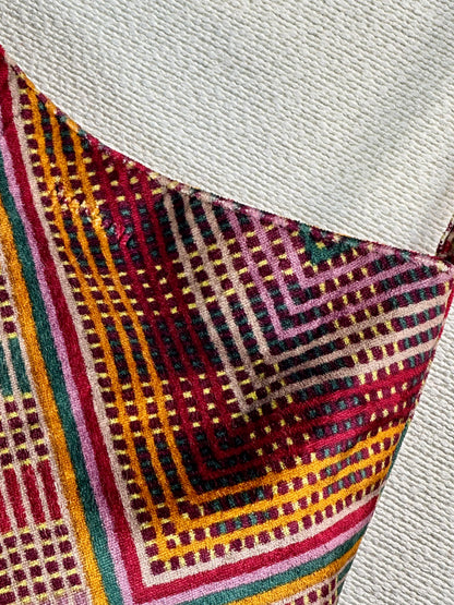 MISSONI - Borsa multicolor stampa geometrica