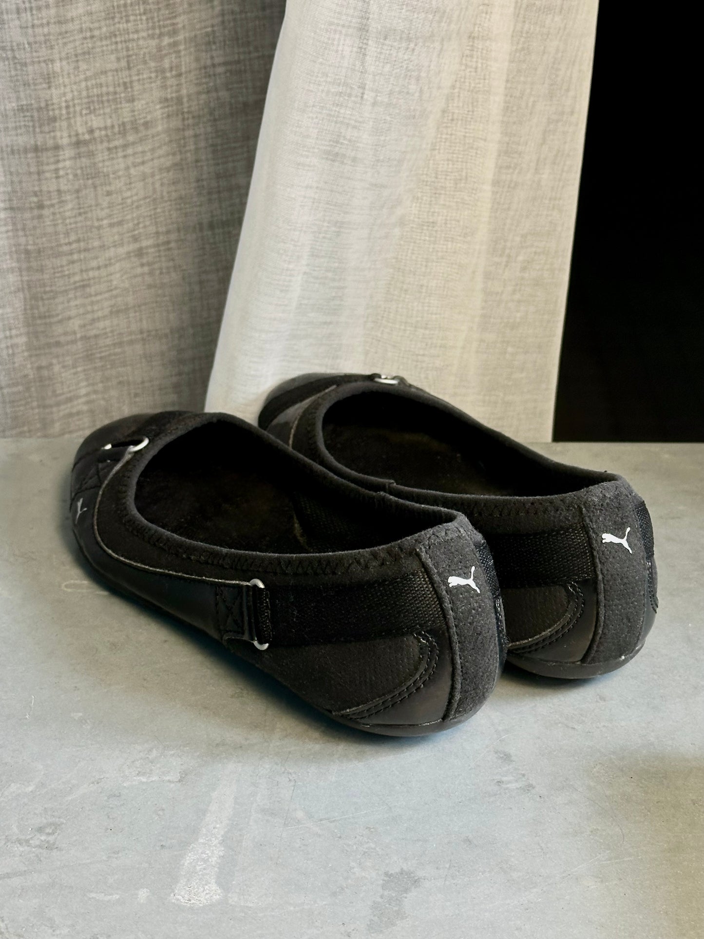 PUMA - Ballerine Nere – Modello Casual Sporty | Taglia 38½