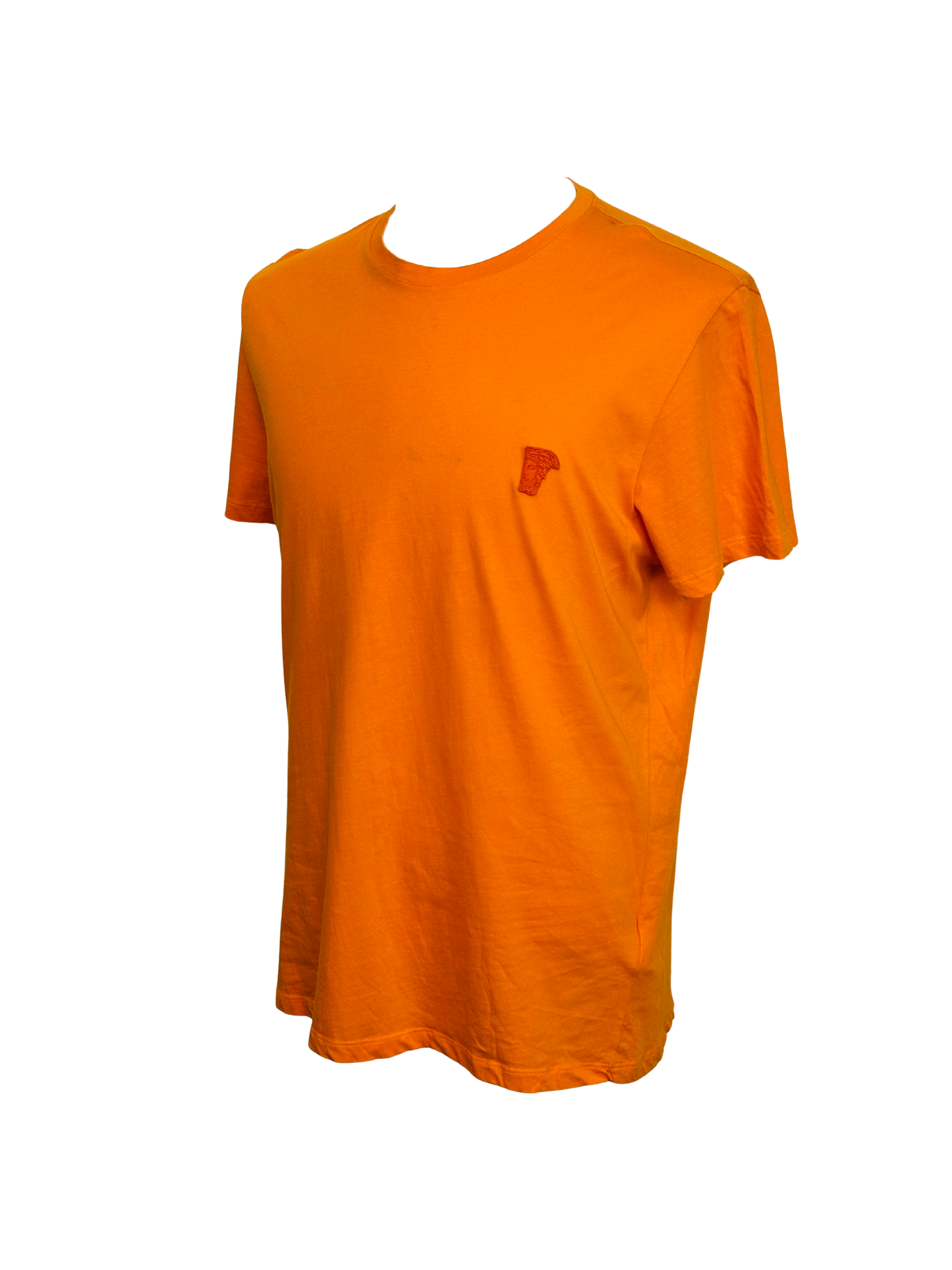 VERSACE COLLECTION  – TShirt Testa di Medusa Ricamata Arancione