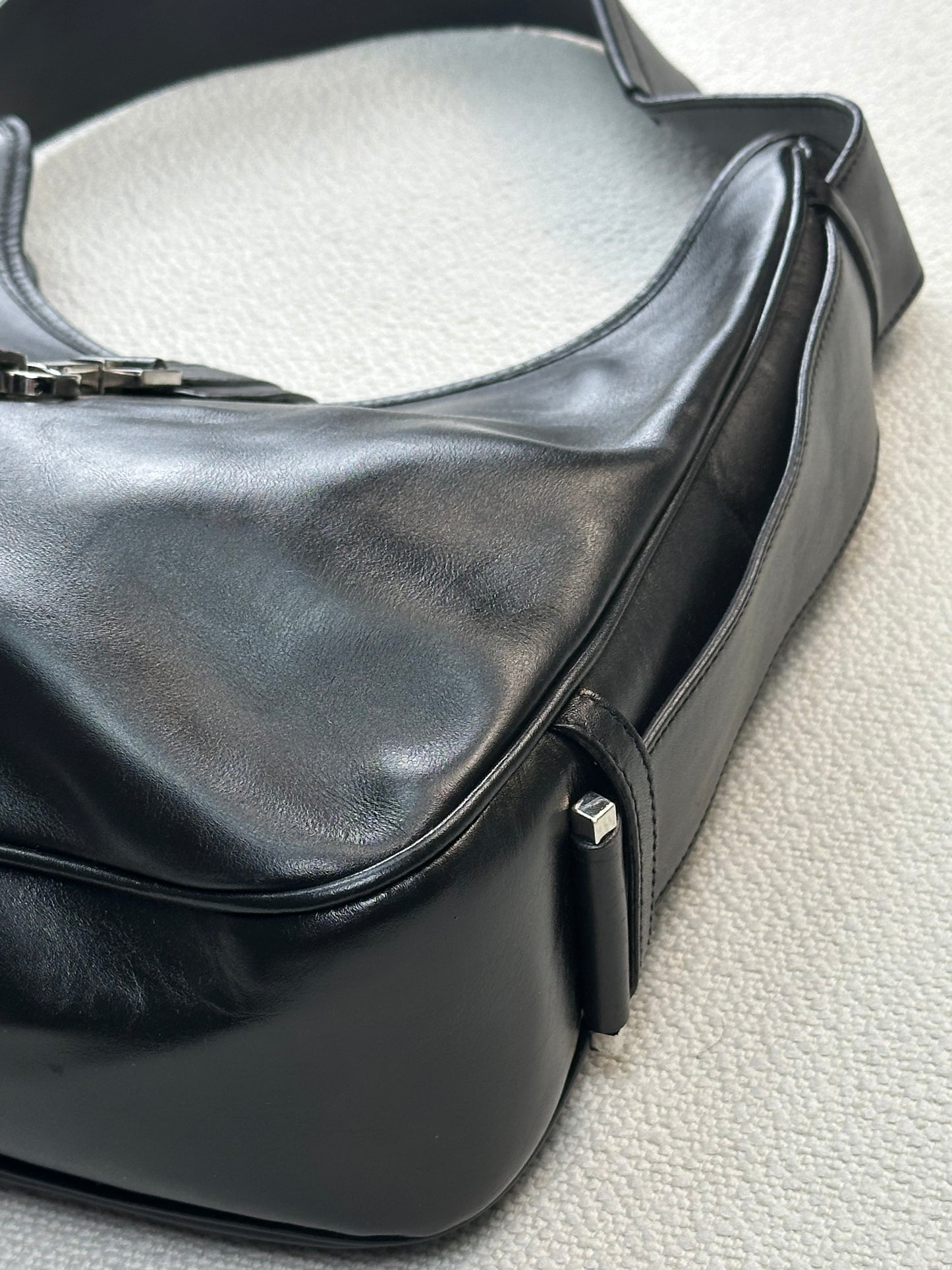 GUCCI - Jackie Hobo in Pelle Testa di moro Vintage