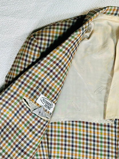 MISSONI - Giacca Blazer vintage a quadri