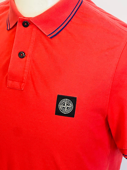 STONE ISLAND - Polo color salmone