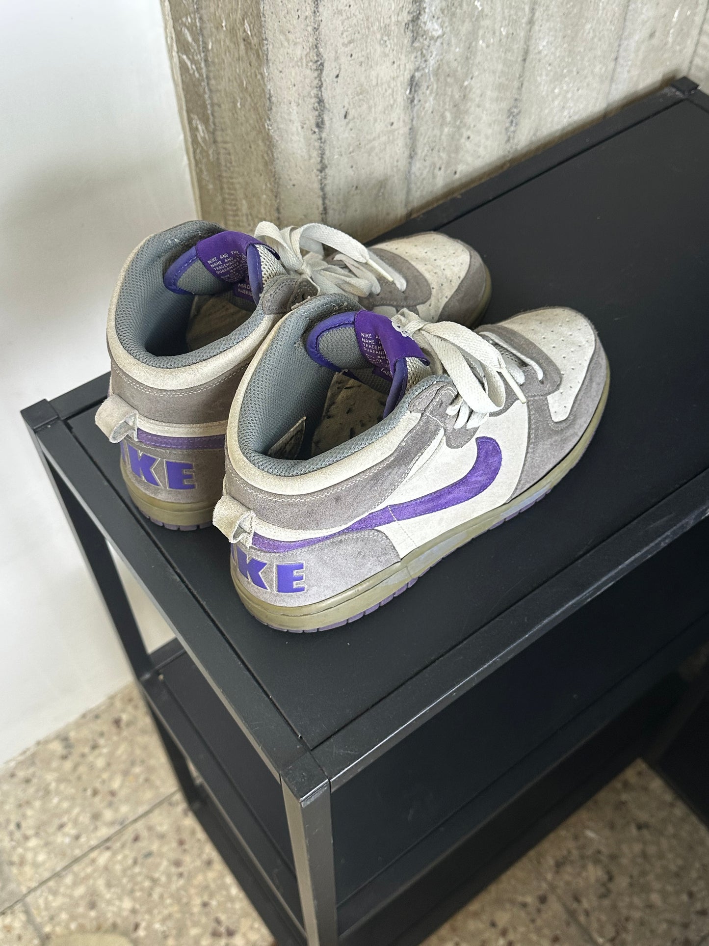 NIKE - Dunk High Premium – Purple/Gray (2009 Release) | Tg 40