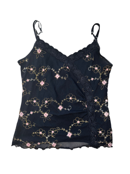 Y2k micro mesh top 🌸 🌺