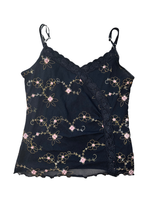Y2k micro mesh top 🌸 🌺