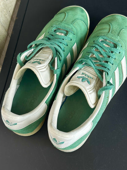 ADIDAS GAZZELLE – Green/White Suede Classic | Tg 42