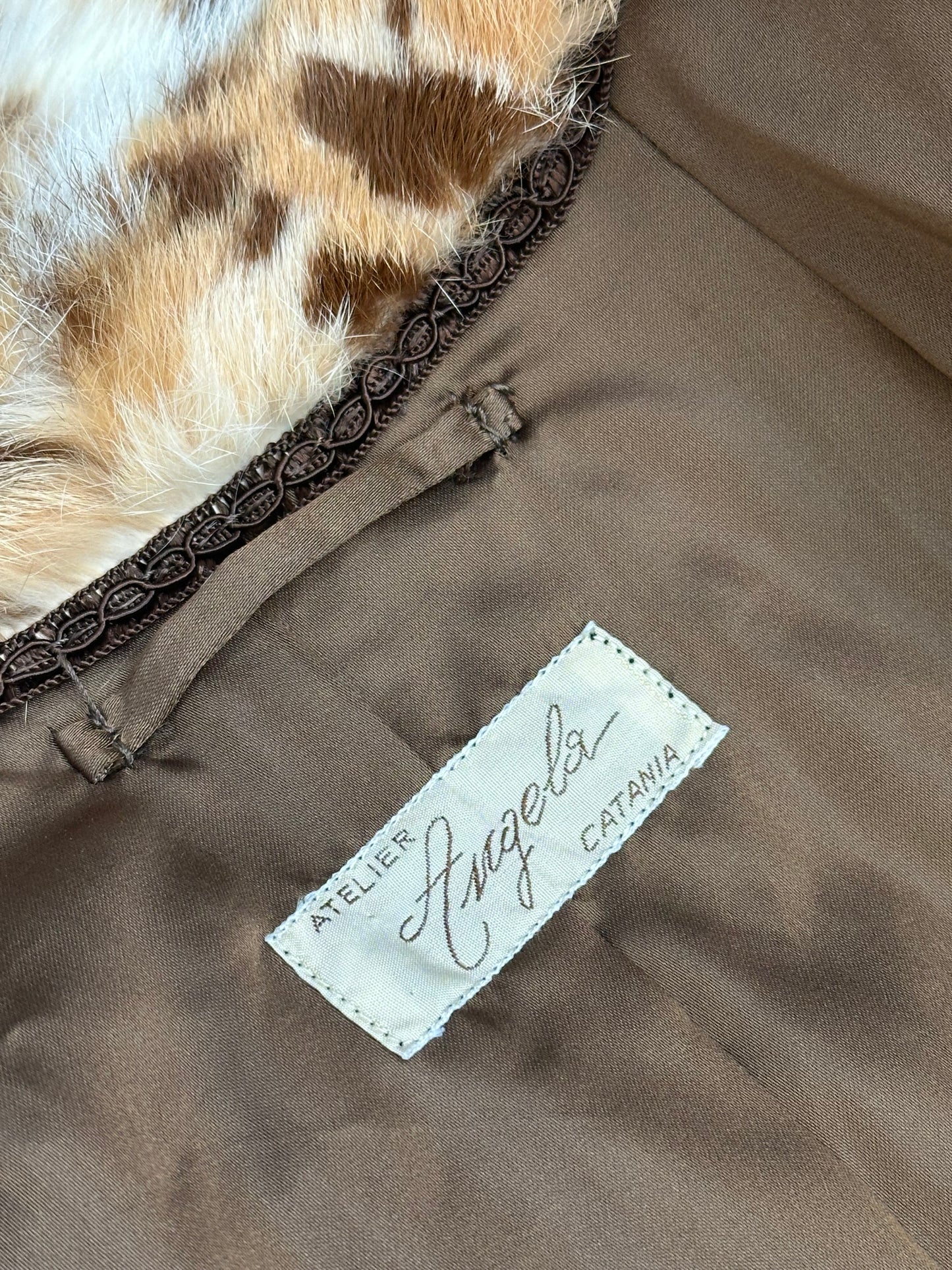 Pelliccia in Lapin Animalier