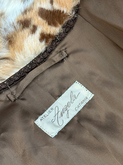 Pelliccia in Lapin Animalier