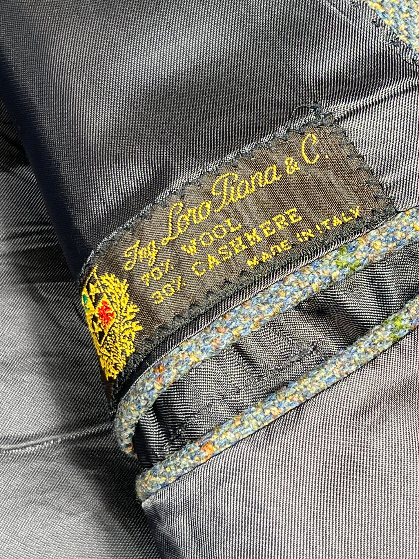 LORO PIANA - Giacca Blazer vintage a quadri
