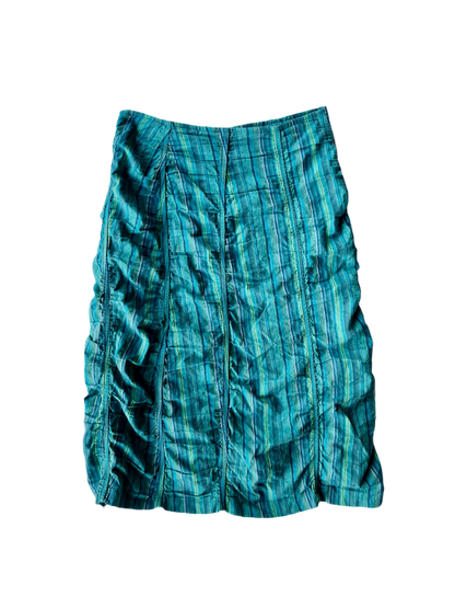 Y2k stripped skirt