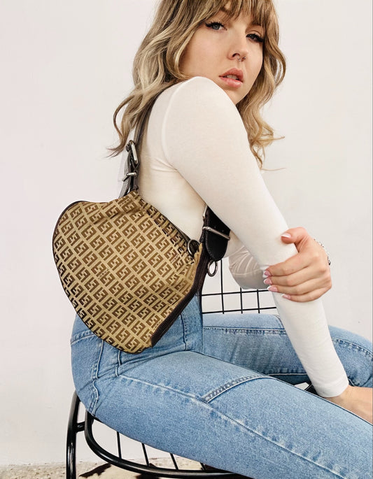 FENDI - Oyster Medium Monogram Zucca Canvas – Iconic Y2K