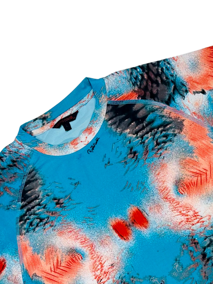 ROBERTO CAVALLI – T-shirt Adstract Animal Print | L