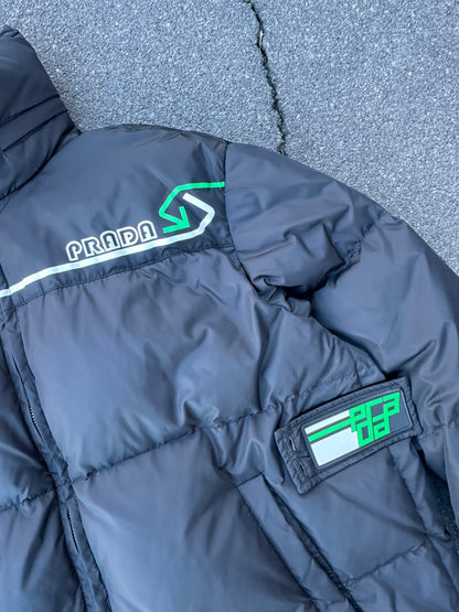 PRADA – Piumino Tech Logo Green Ediction
