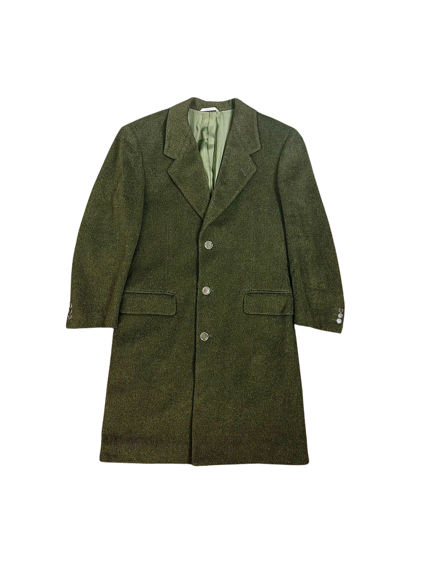 Cappotto Vintage Made in Italy – Lana & Cashmere | Verde Bosco