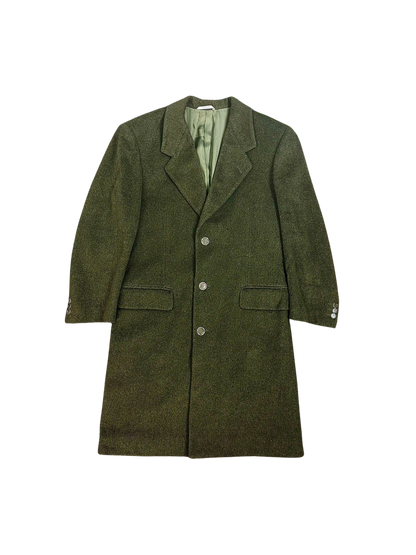 Cappotto Vintage Made in Italy – Lana & Cashmere | Verde Bosco