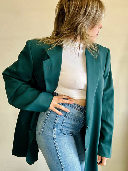 Blazer in pura lana vergine