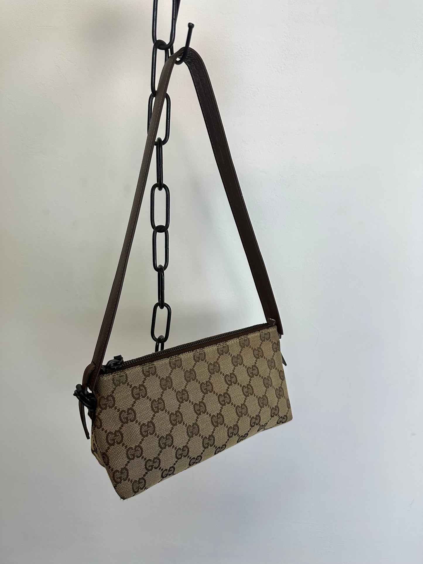 GUCCI - Pochette Abbey in Tela Monogram