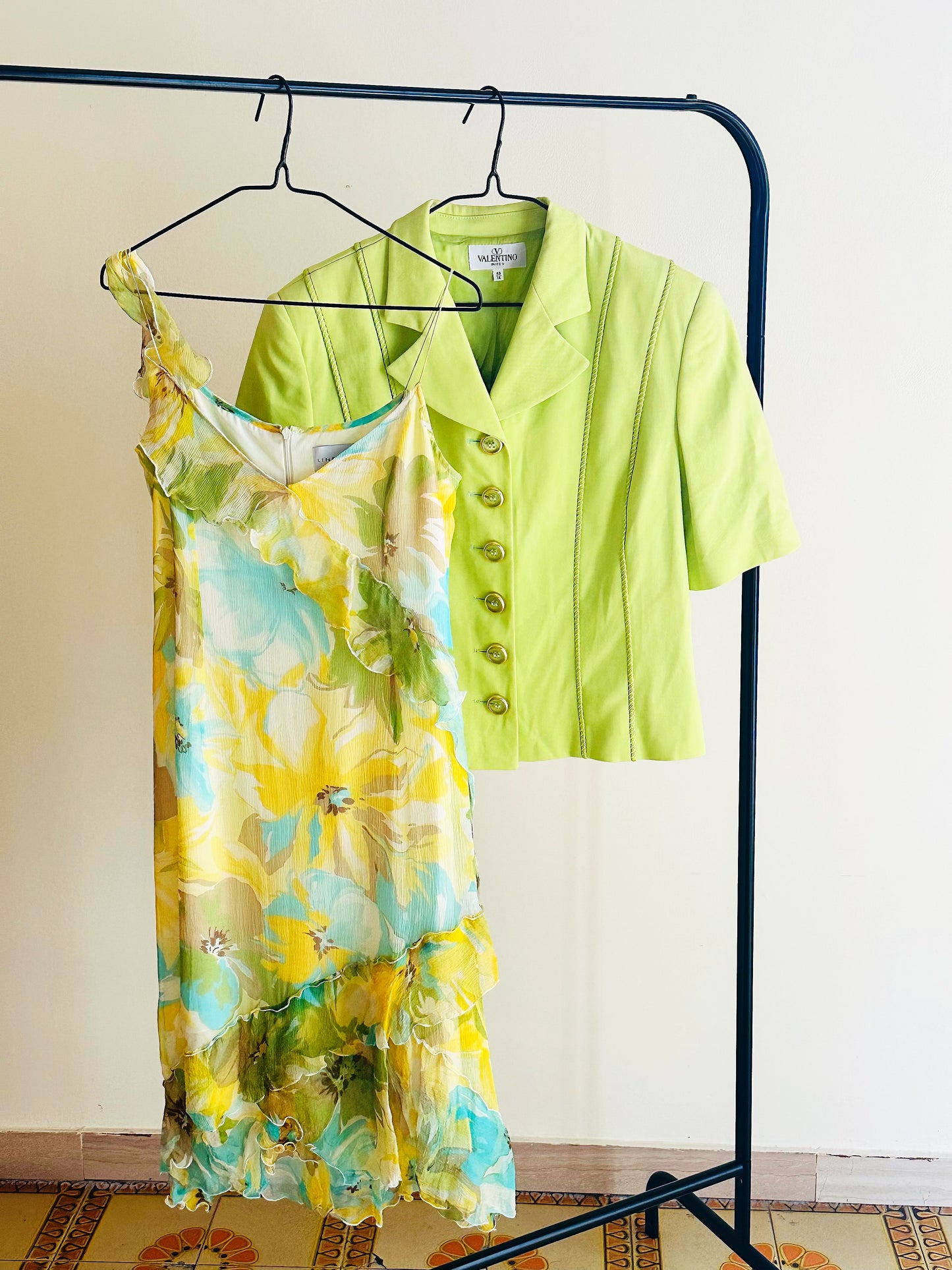 VALENTINO - Miss V Giacca Lime Vintage – Made in Italy