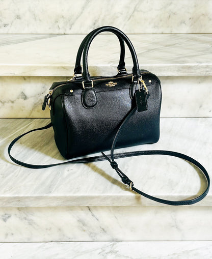 COACH - Mini Bennett Satchel F57521 in pelle nera