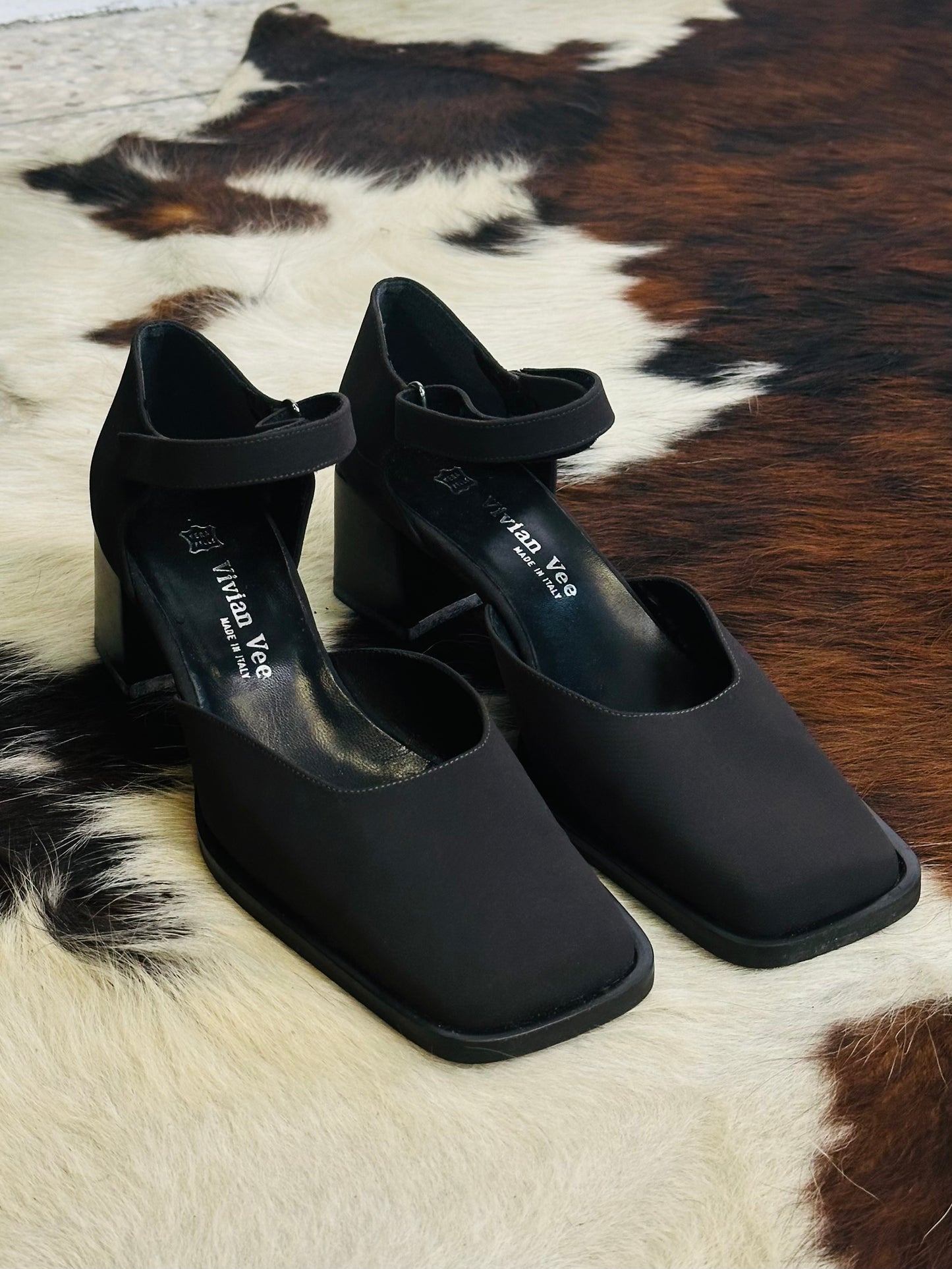 Mary Jane nere vintage Vivian Vee – Made in Italy | Taglia 38