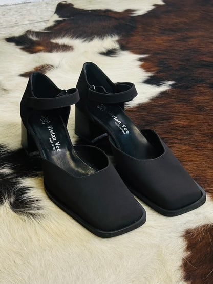 Mary Jane nere vintage Vivian Vee – Made in Italy | Taglia 38