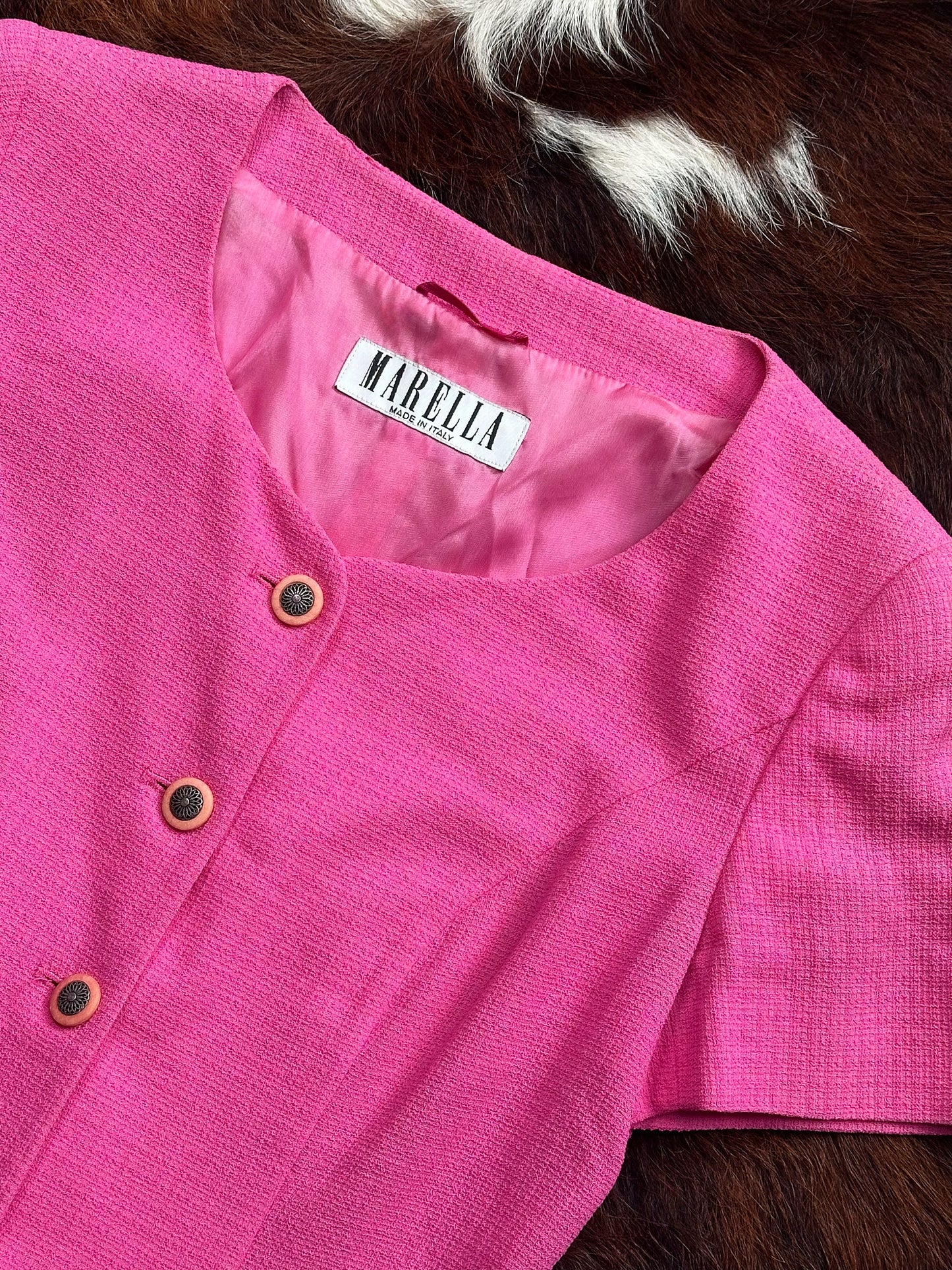 MARELLA - Giacca Vintage Fucsia