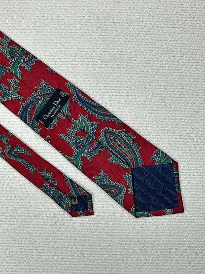 CHRISTIAN DIOR - Cravatta Fantasia Cachemire