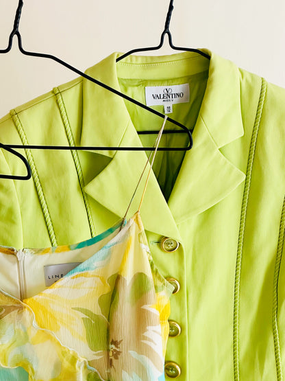 VALENTINO - Miss V Giacca Lime Vintage – Made in Italy