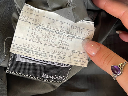 Blazer doppio petto in pura lana vergine