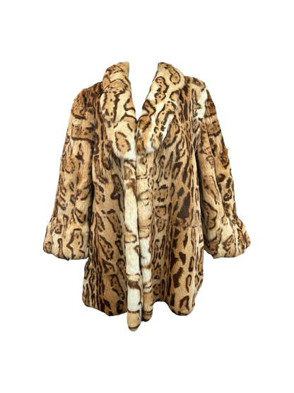 Pelliccia in Lapin Animalier